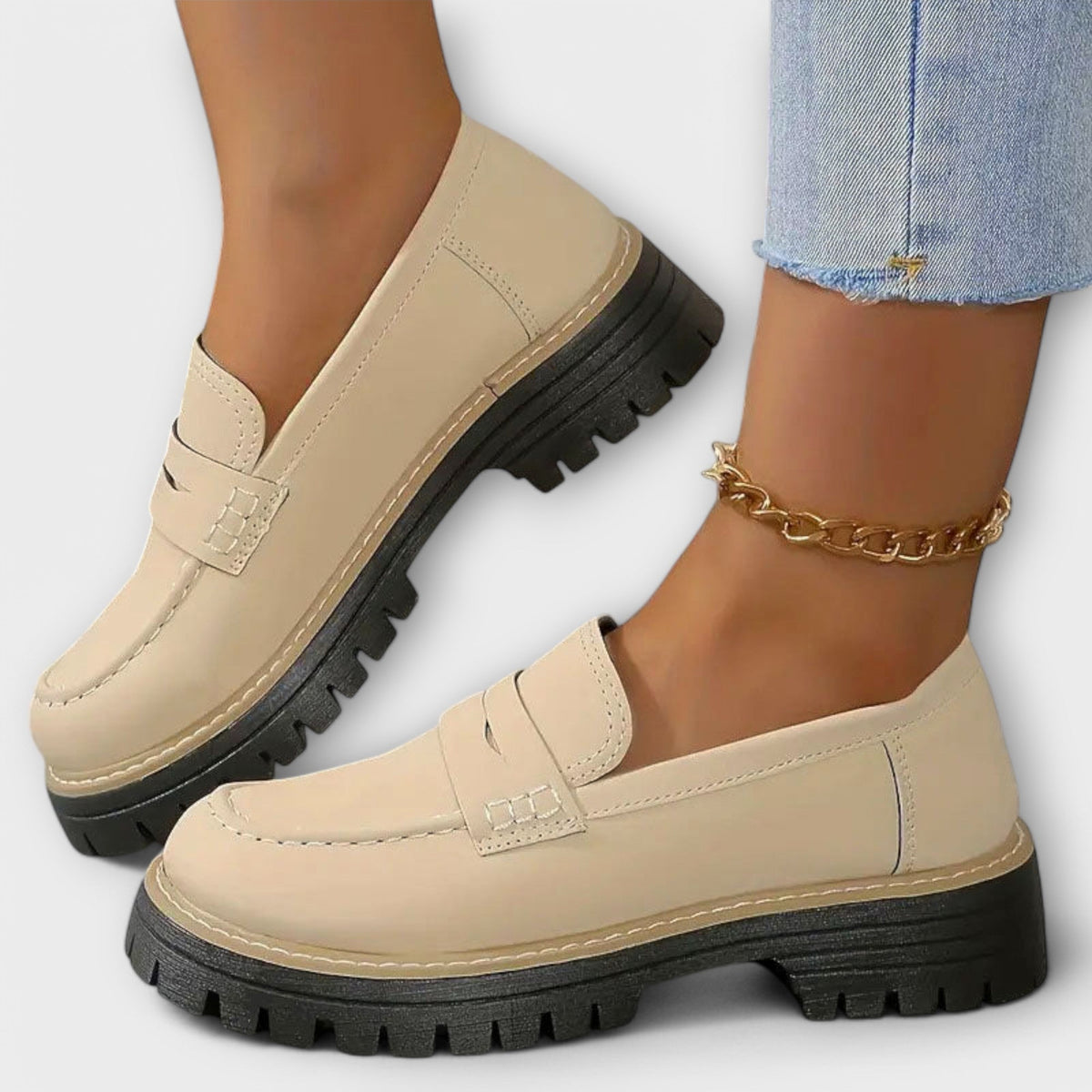 Women’s Suede Loafers, Comfortable Slip-On Casual Shoes