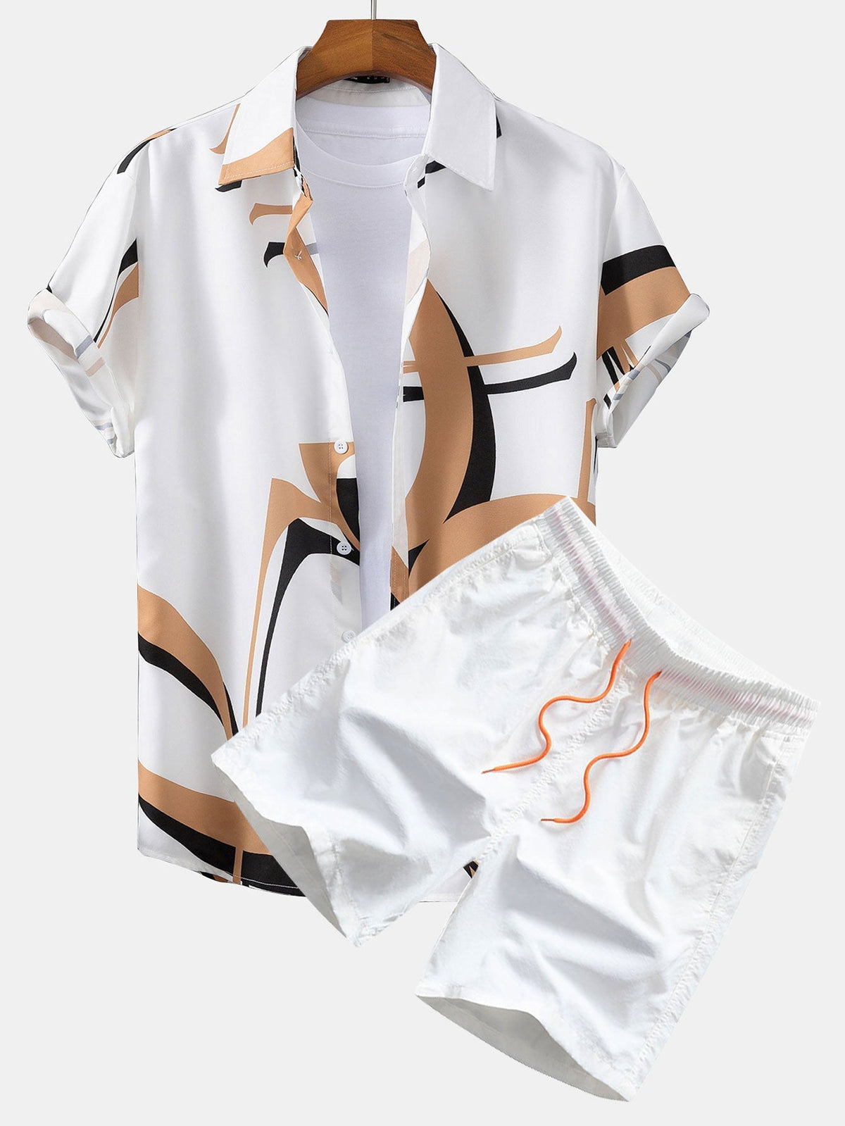Men's TROPEA - SHORT-SLEEVED SWIM SET