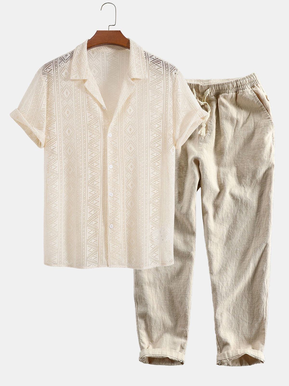 Male Essential Short-Sleeve Set