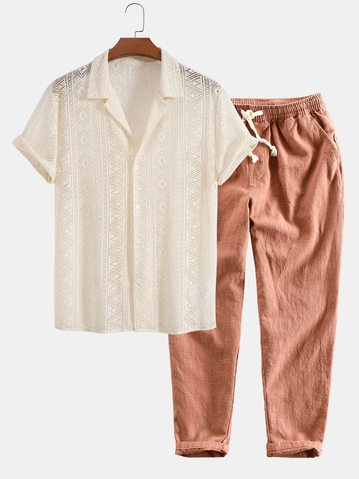 Male Essential Short-Sleeve Set