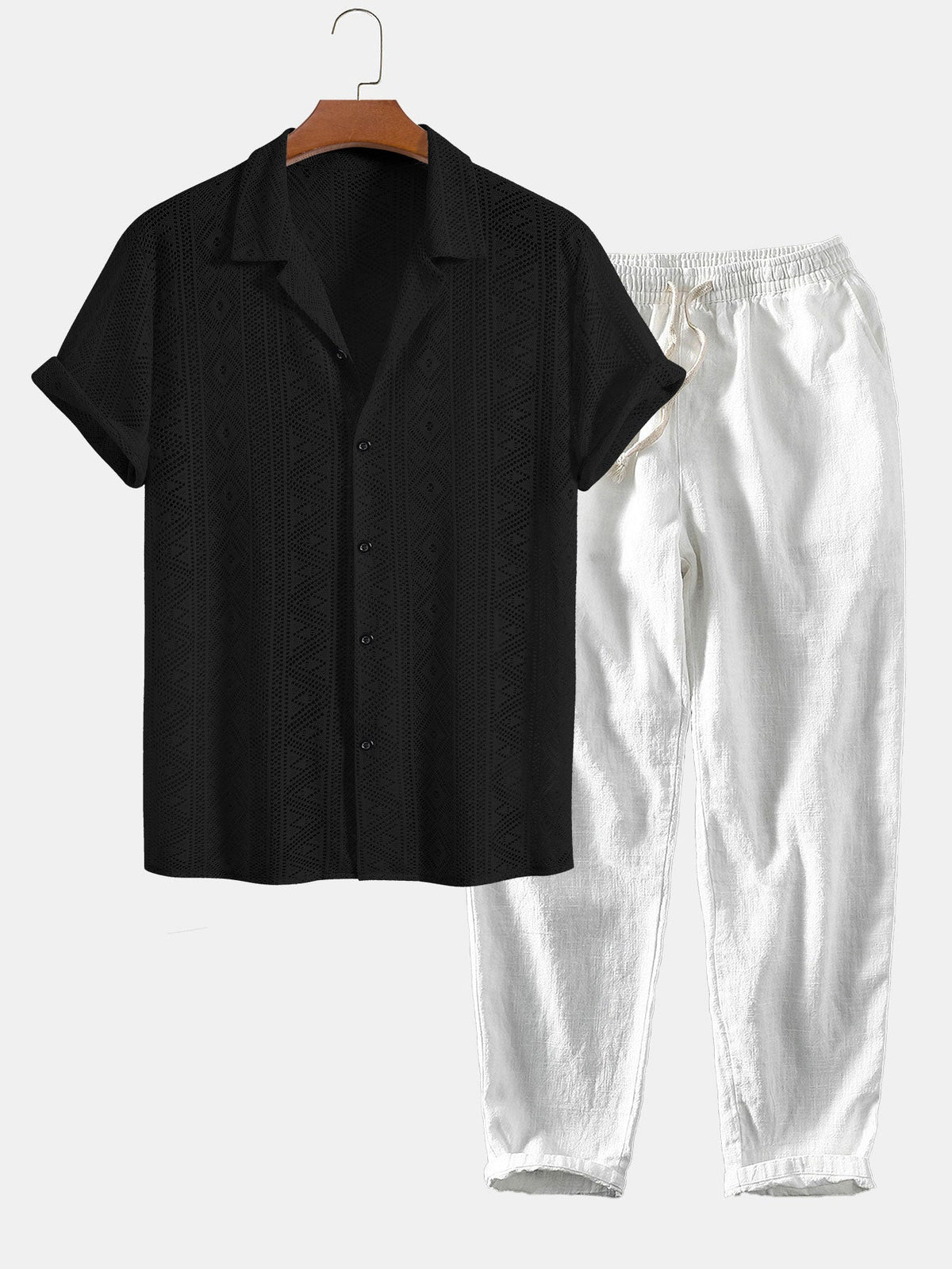 Male Essential Short-Sleeve Set