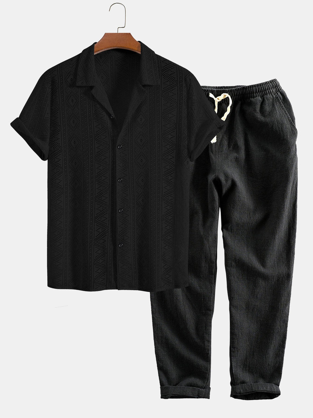 Male Essential Short-Sleeve Set