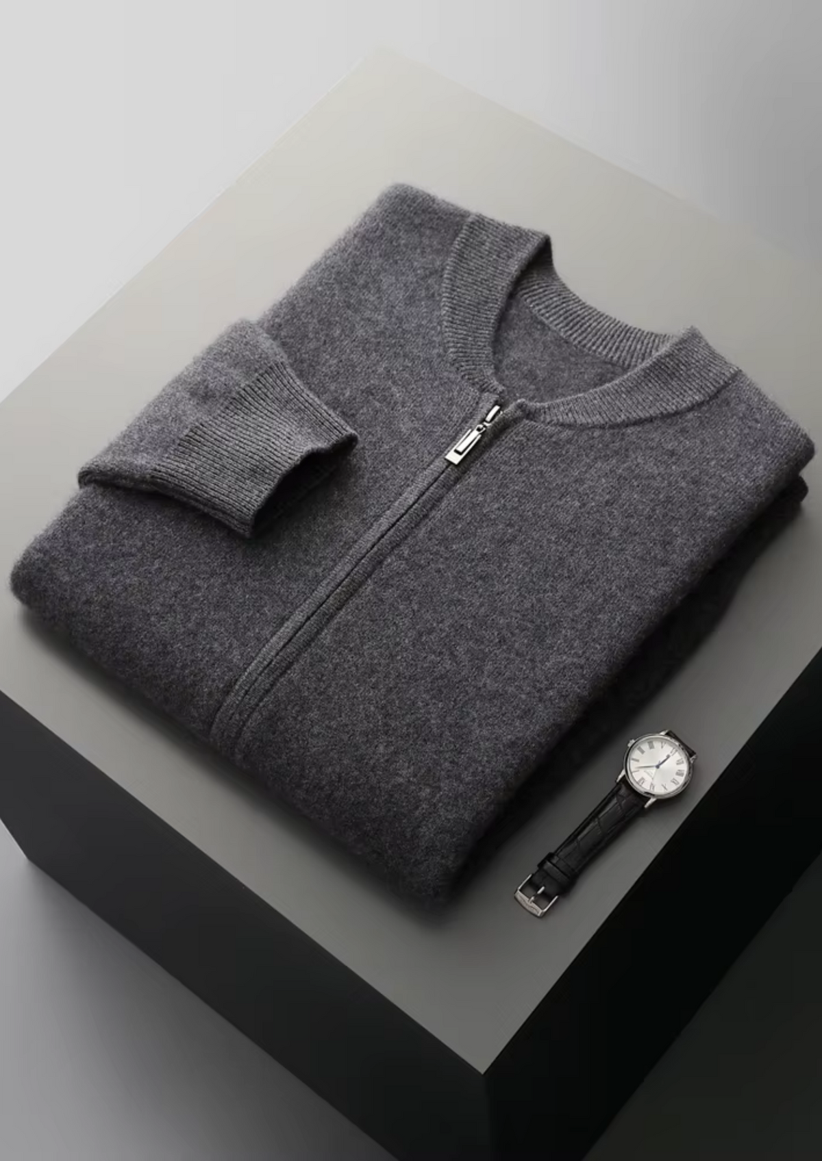 BELMONT WOOL V-NECK CARDIGAN
