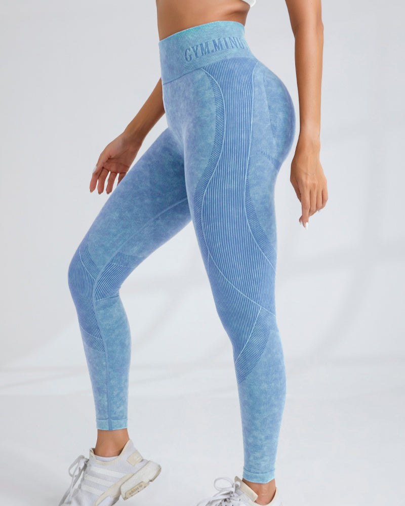 Women’s High-Waist Seamless Yoga Leggings, Quick-Drying, Slim Fit Sports Pants