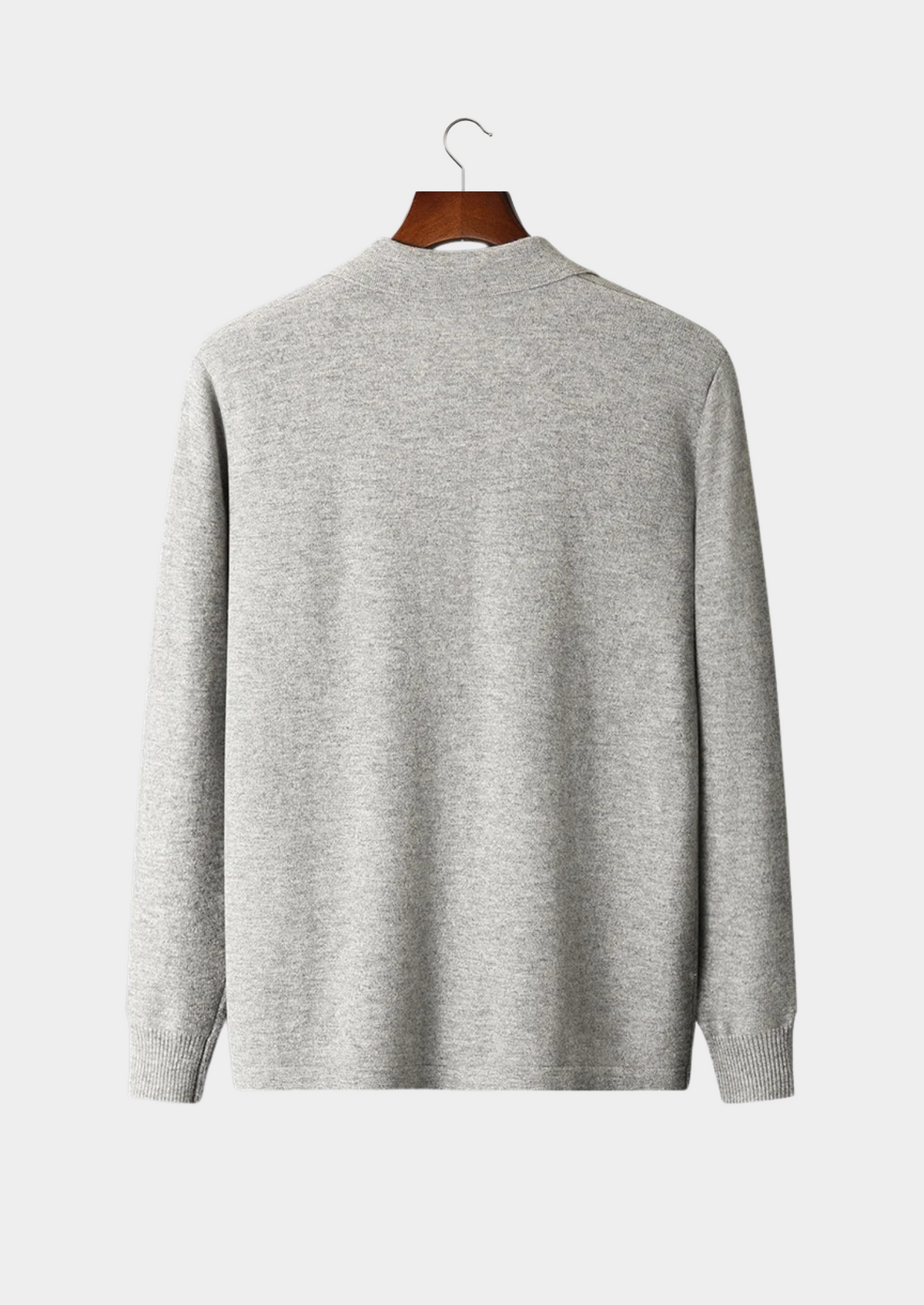 CASHMERE POLO CARDIGAN
