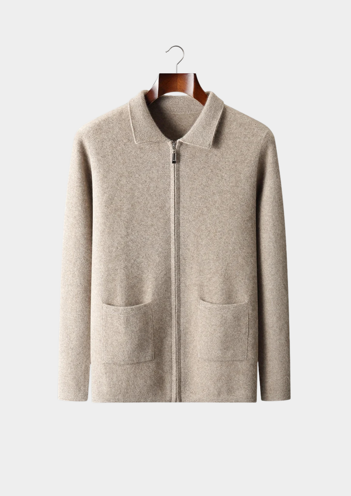 Belmont Cashmere Zipp Cardigan