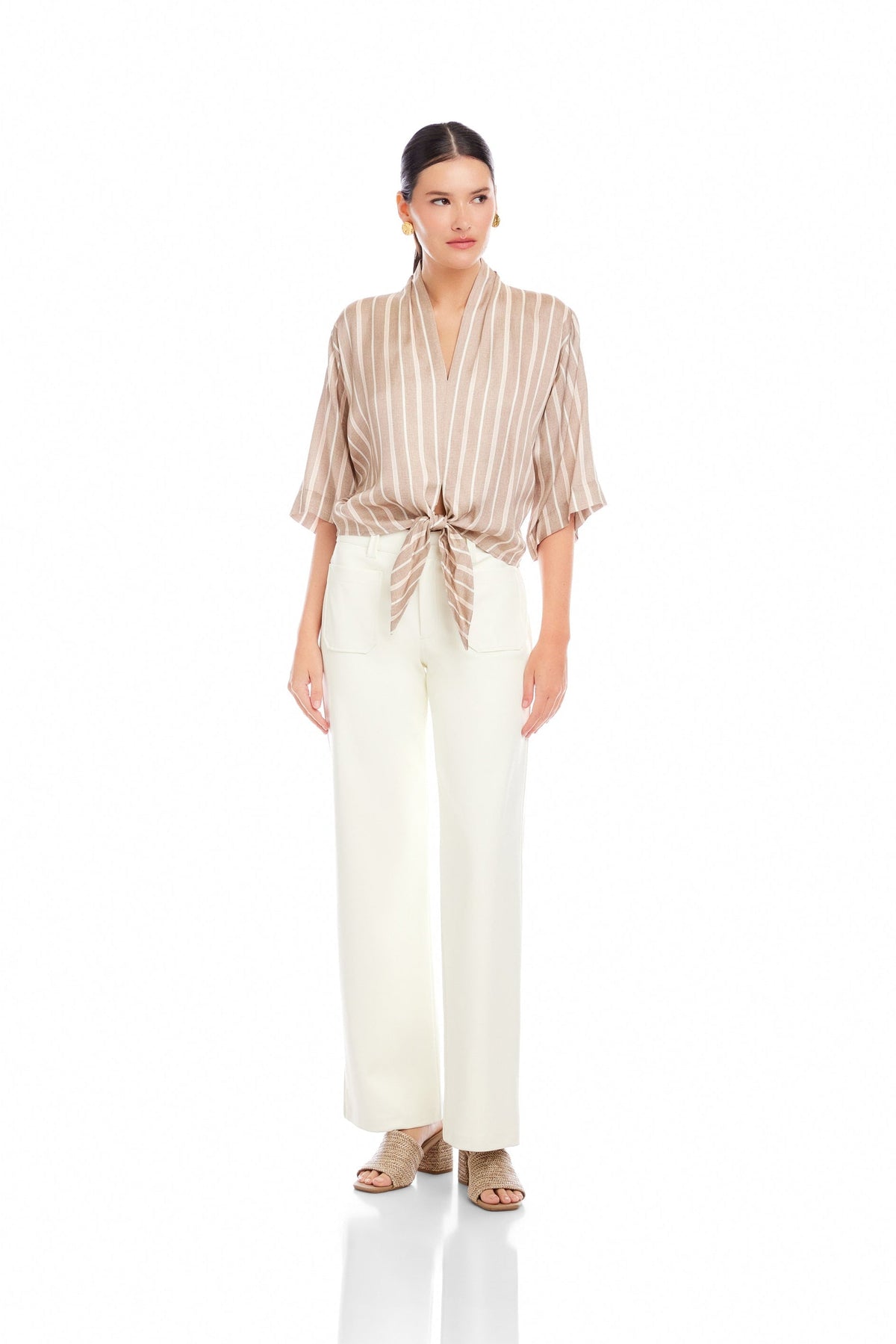 Women’s Tie-Front Blouse