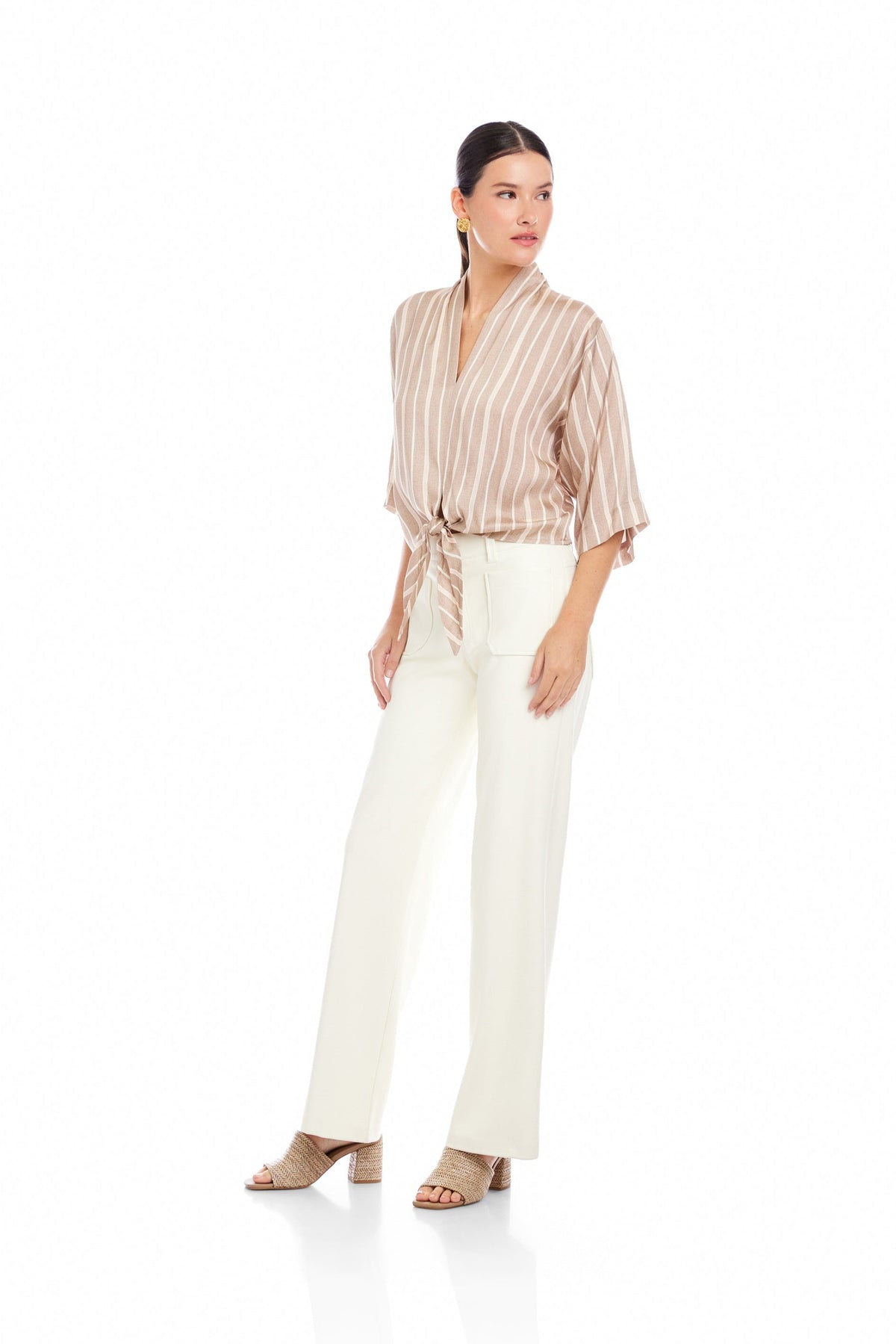 Women’s Tie-Front Blouse