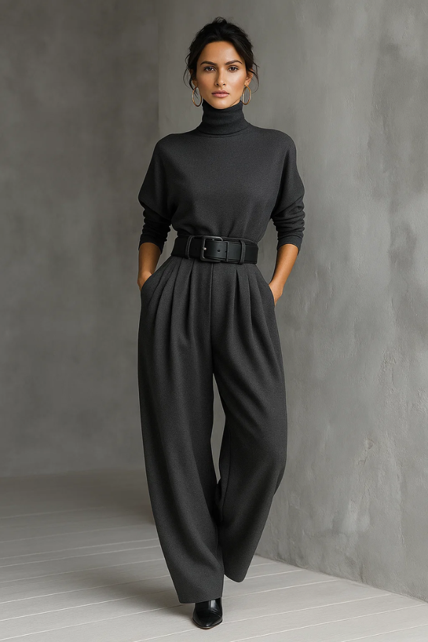 Women’s Turtleneck Jumpsuit