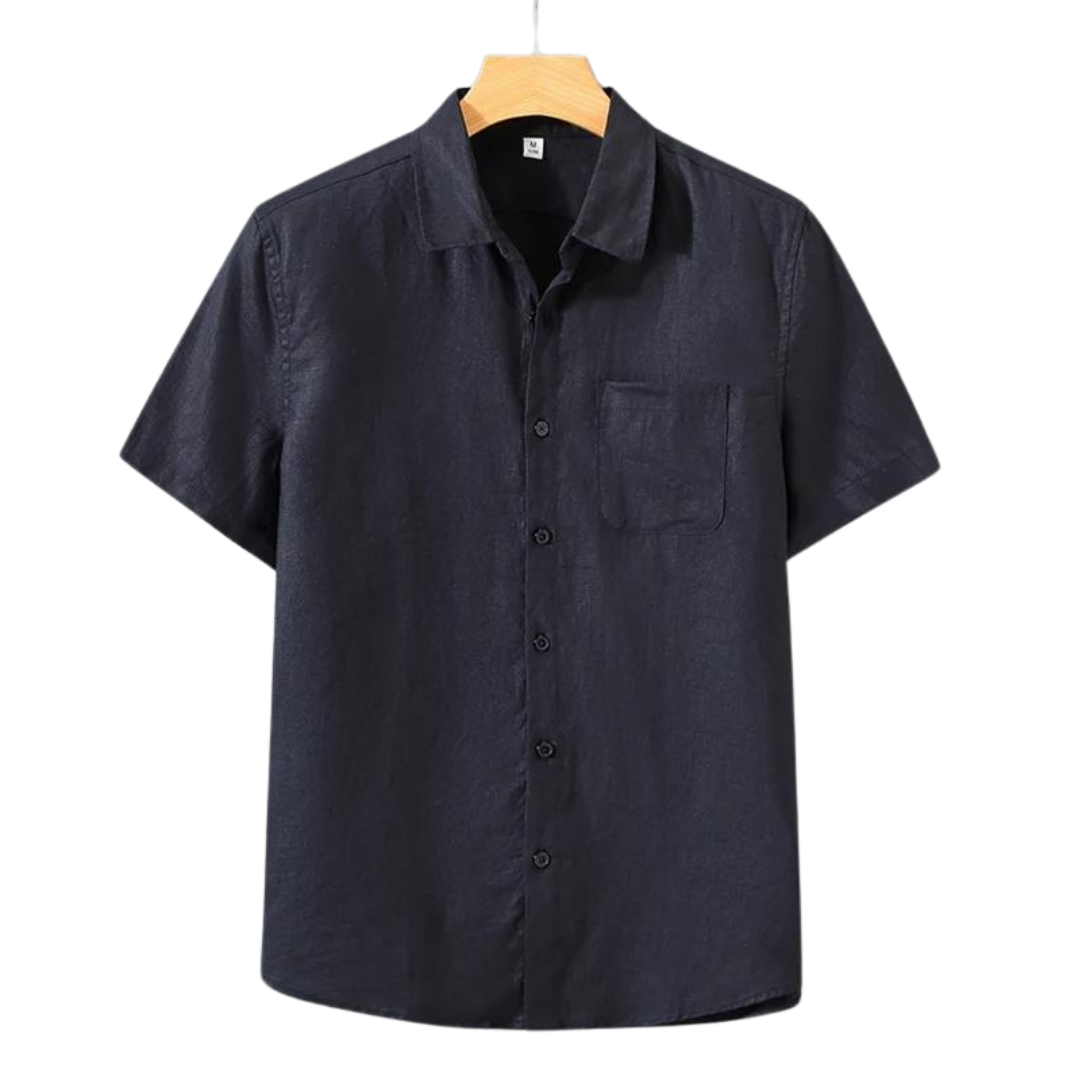 Men’s Linen Short Sleeve Shirt