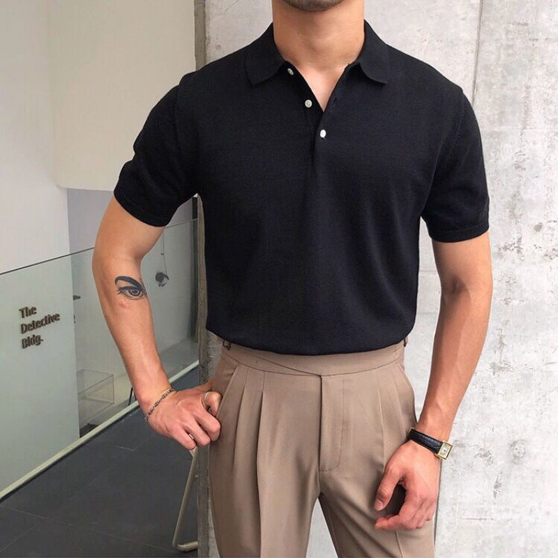 Men’s Soft Touch Knit Polo Shirt