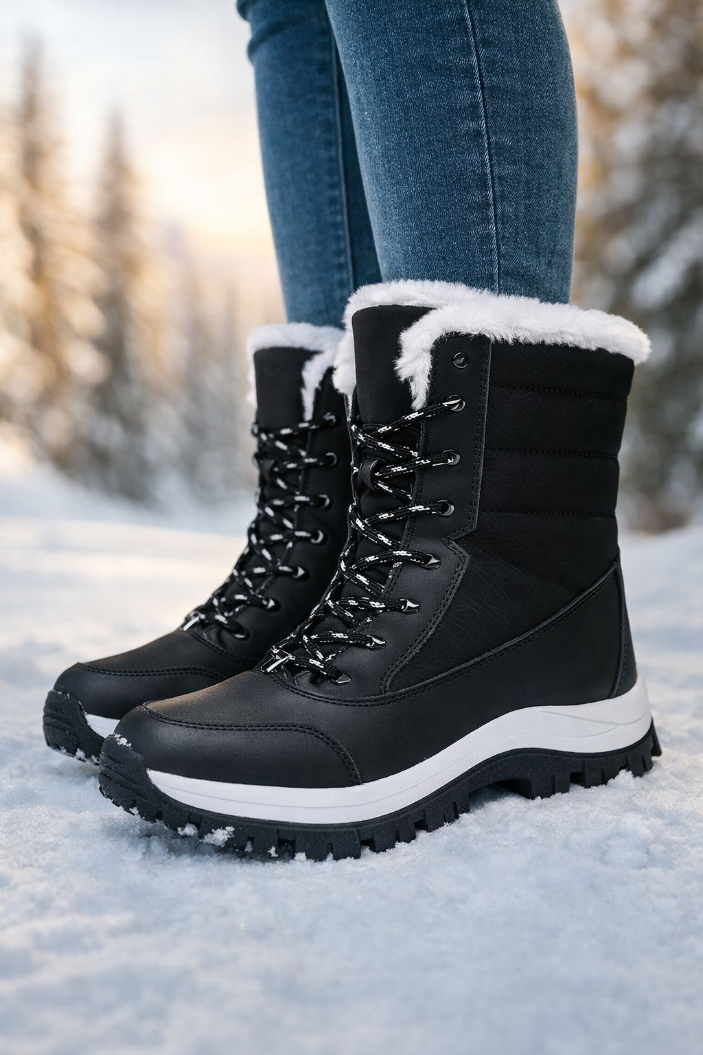 Women’s Waterproof Warm Winter Boots