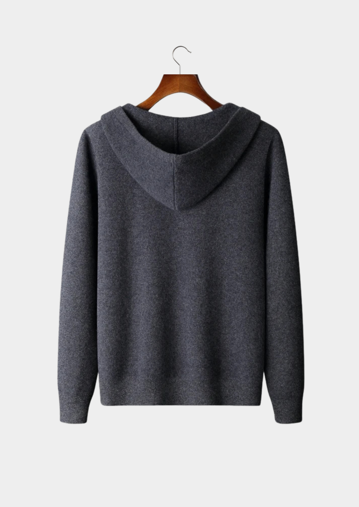 Belmont Cashmere Zip  Hoodie