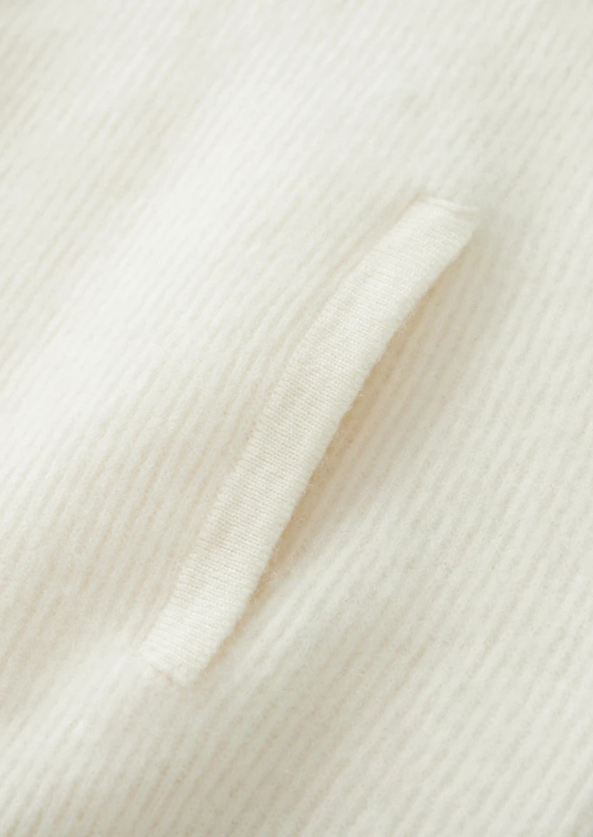 BELMONT WOOL RIBBED ZIPPER CARDIGAN