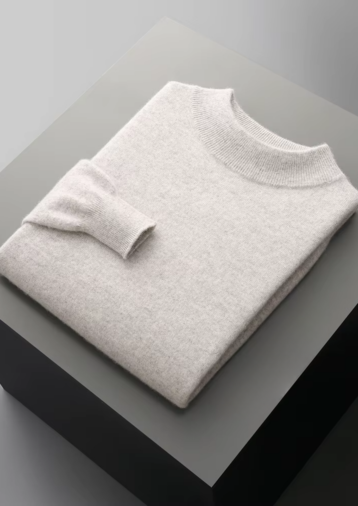 Men's Wool Classic Mockneck Sweater
