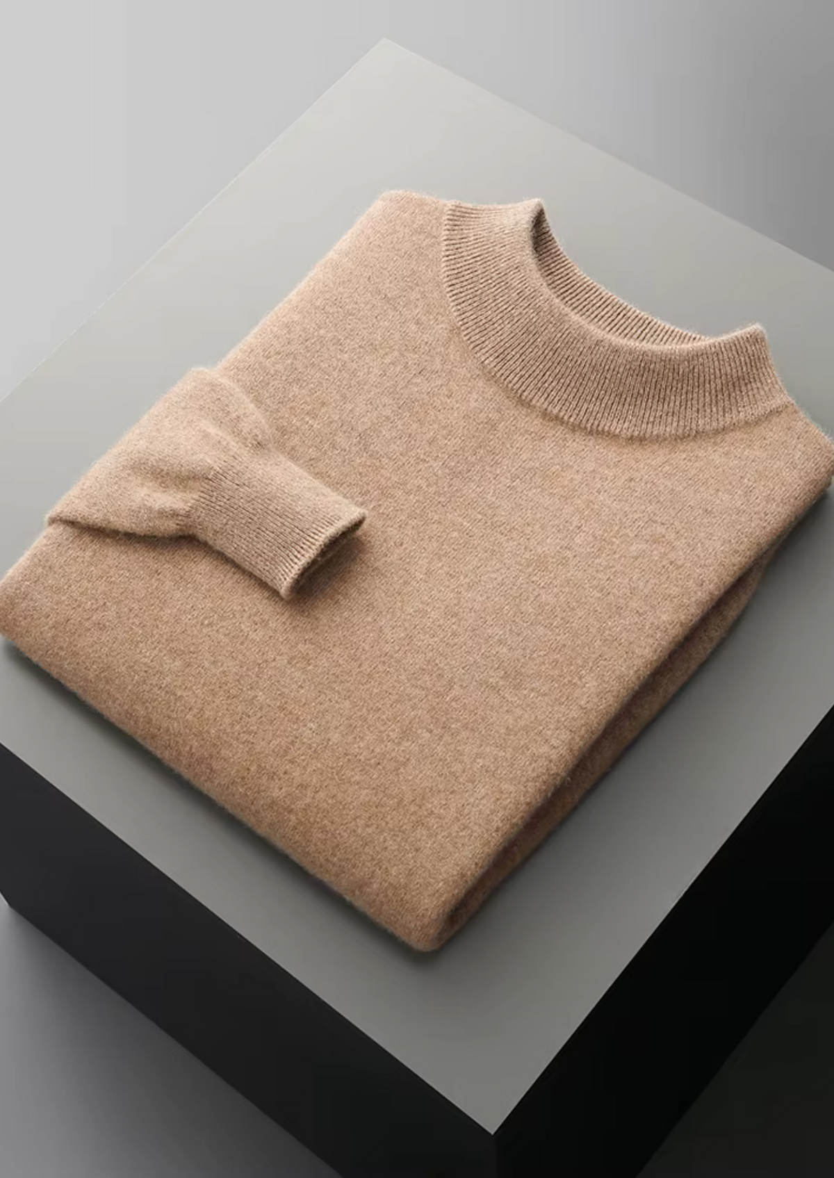 Men's Wool Classic Mockneck Sweater