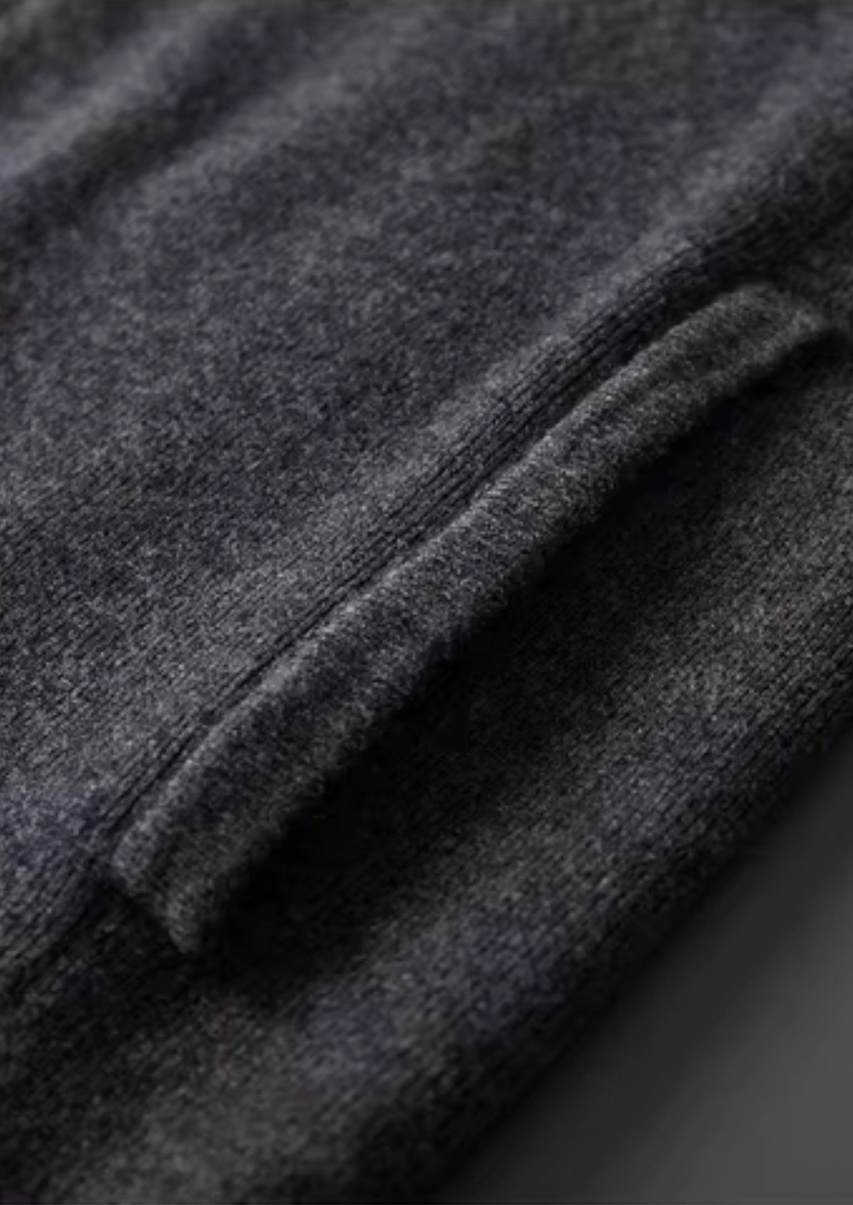 Belmont Wool Ribbed Polo Cardigan