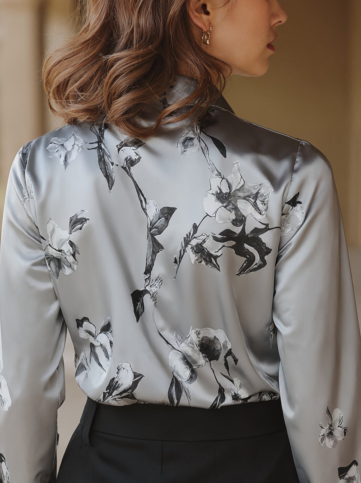 Women’s Long Sleeve Button-Up Shirt