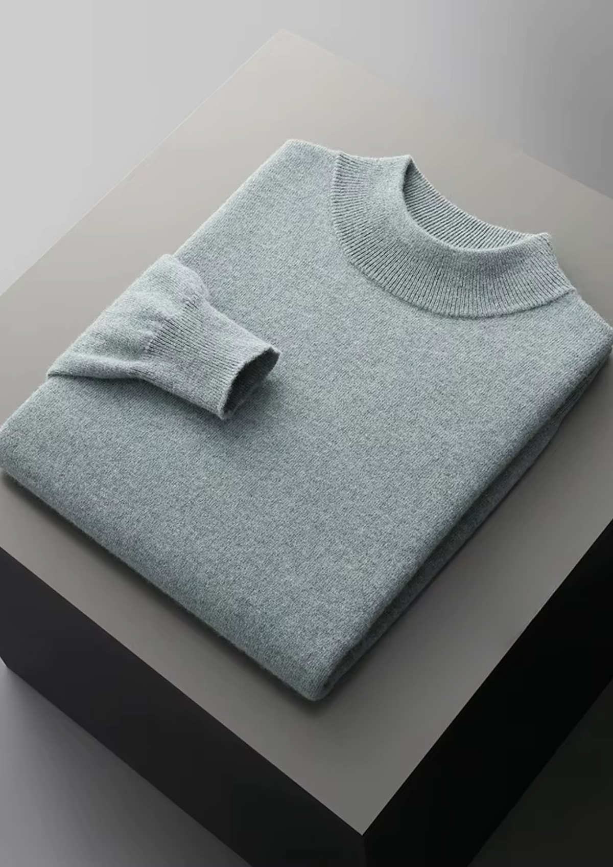 Men's Wool Classic Mockneck Sweater