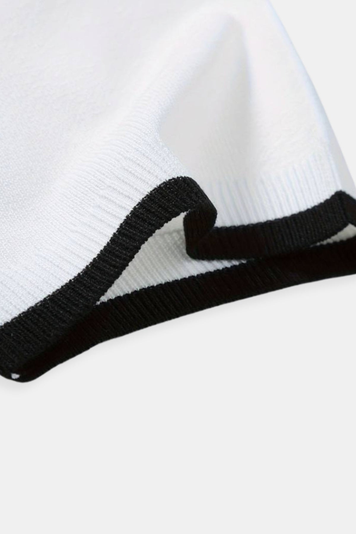 Belmont  Knitted Quarter Zip Golf Polo