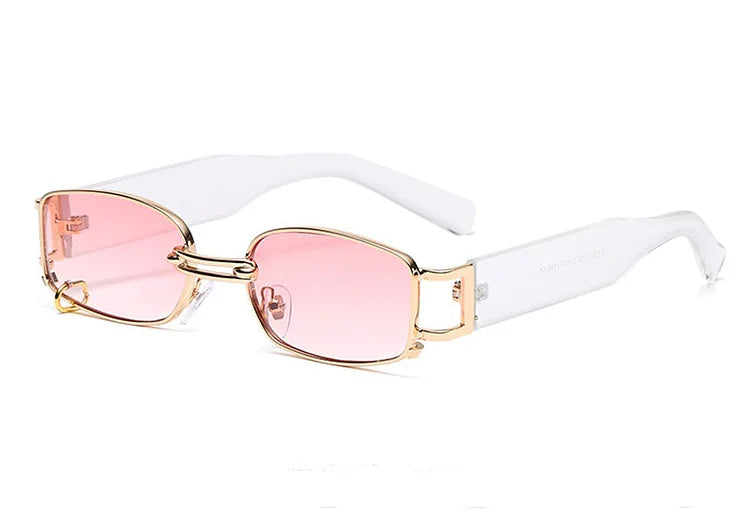 Men’s Rectangular Frame Sunglasses