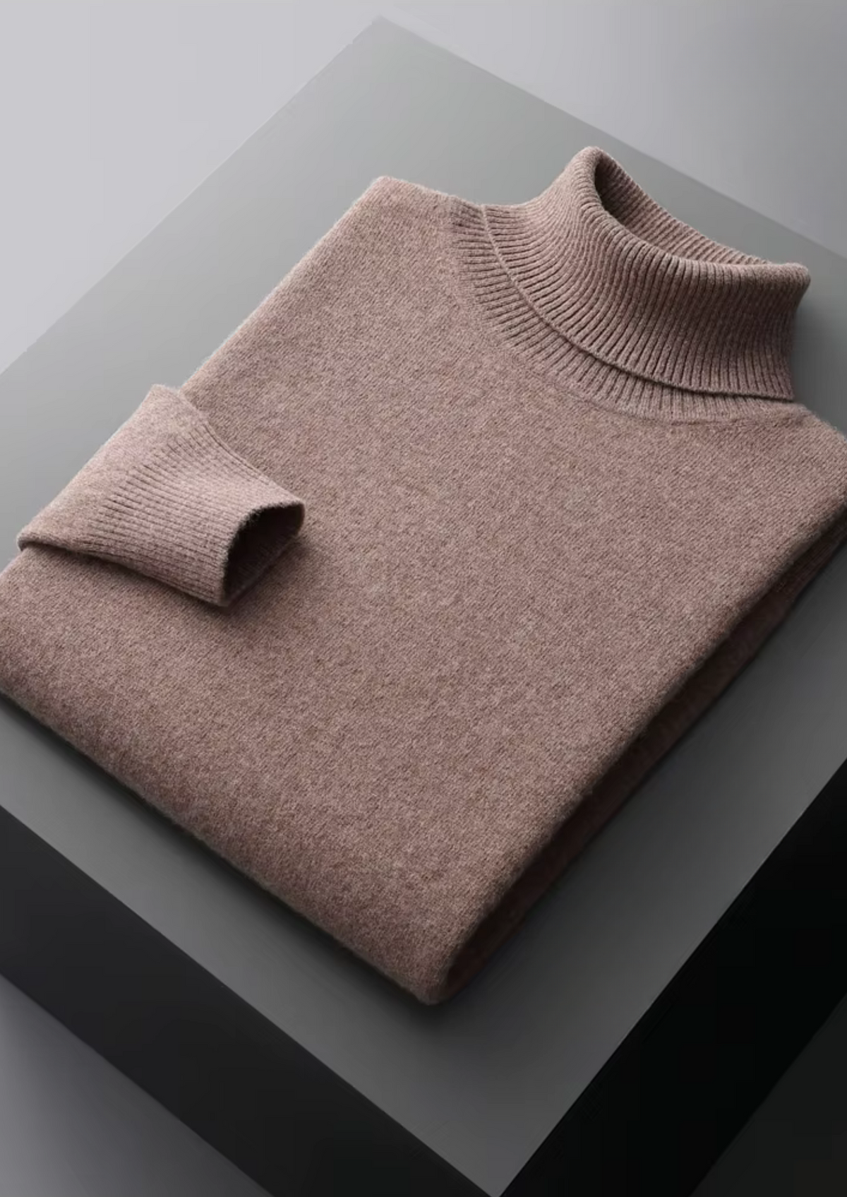 Men’s Wool Rollneck Sweater