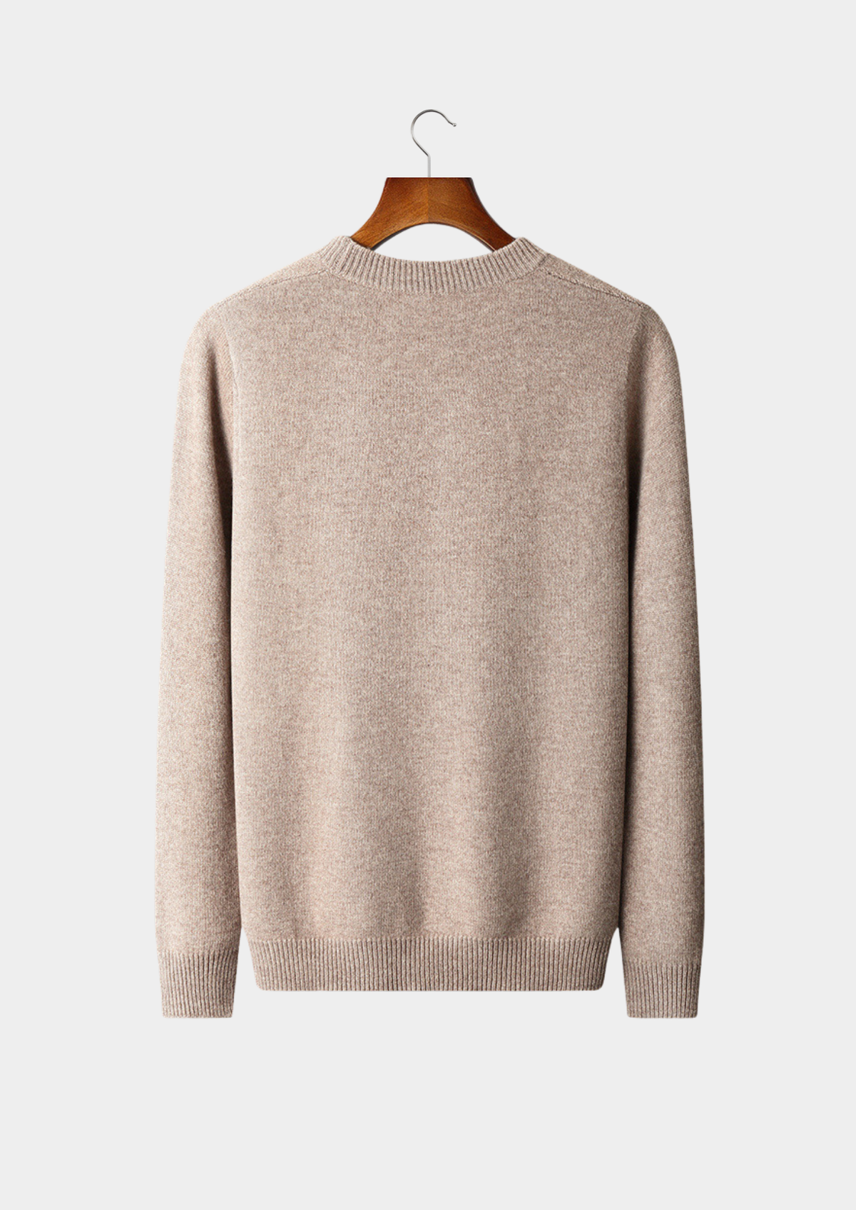 Men's  CASHMERE PATTERN CREWNECK