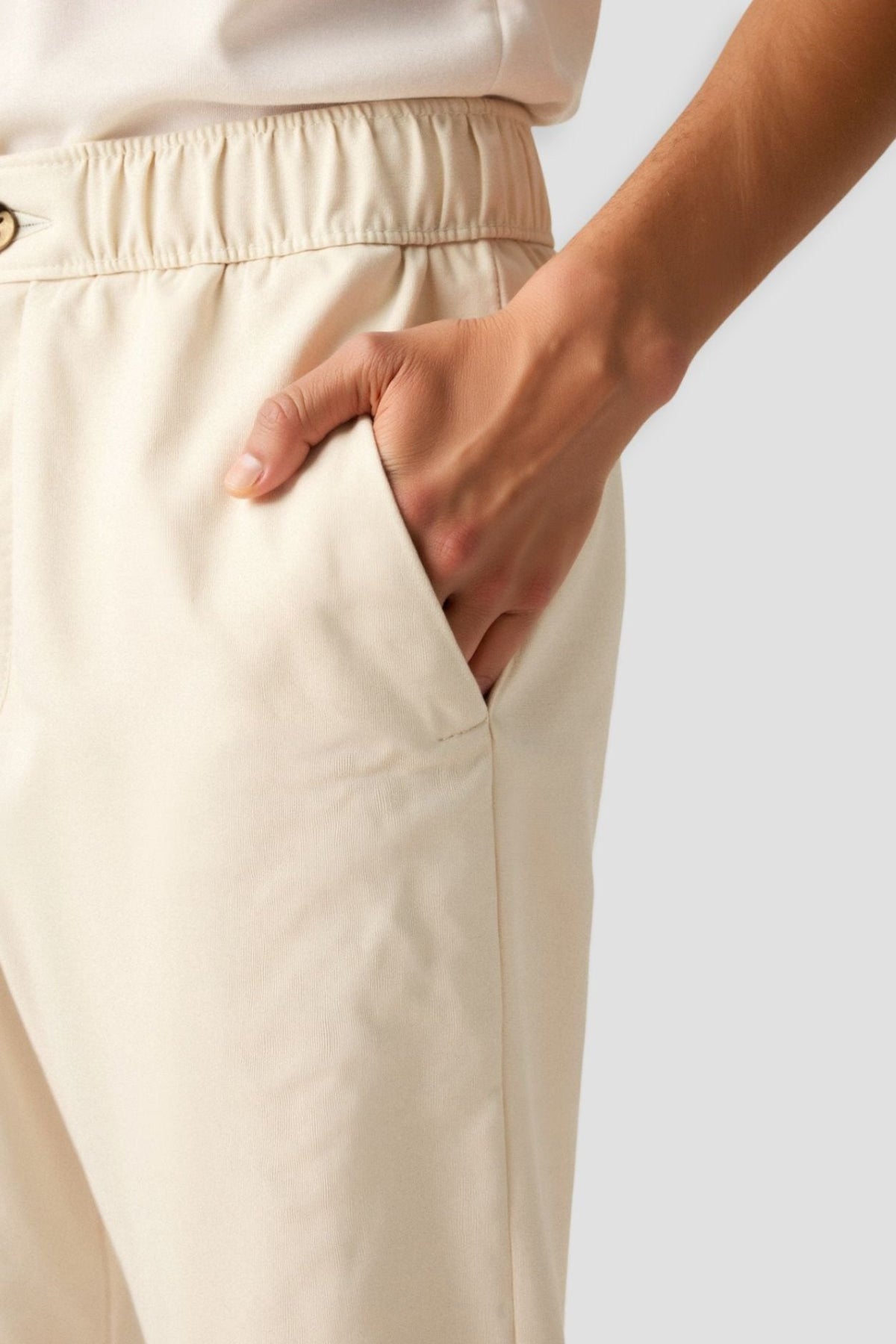 Men's Regular Fit Linen Loose Pants
