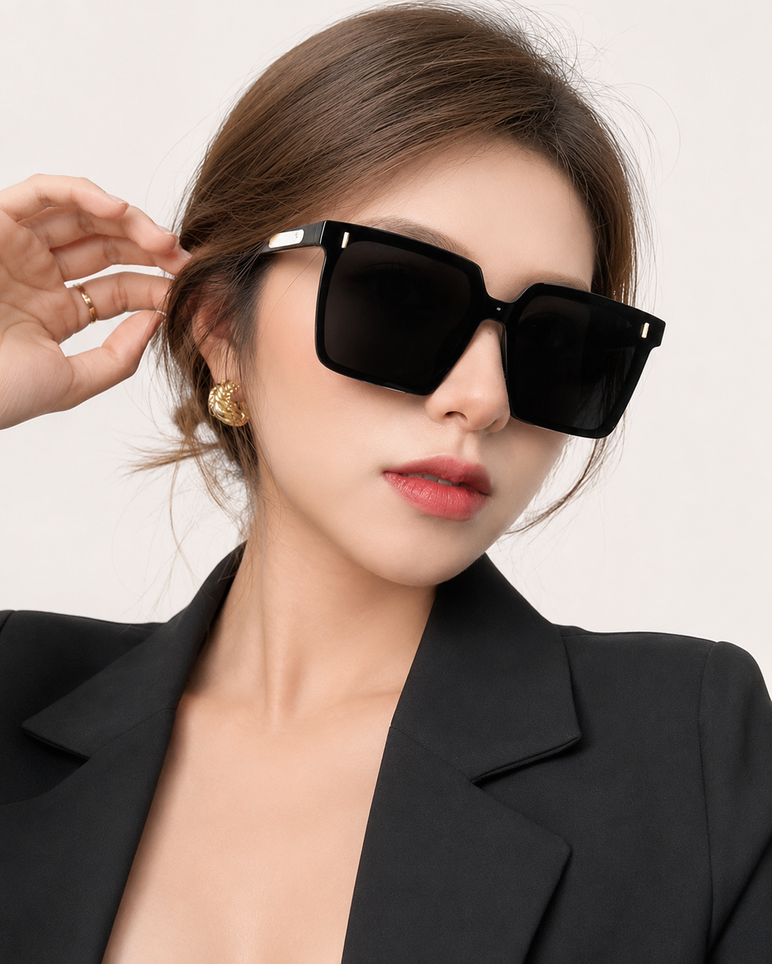 Women’s Large Square Frame Sunglasses