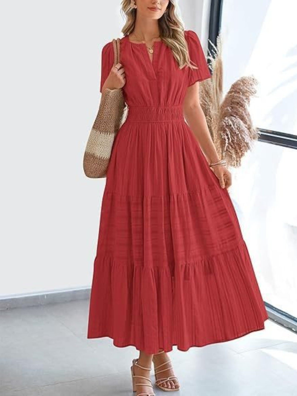 Women's Tiered A-Line Dress