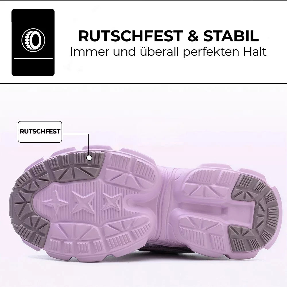 Women’s Safety Shoes with Steel Toe Cap, Breathable, Lightweight, Puncture-Resistant Work Shoes