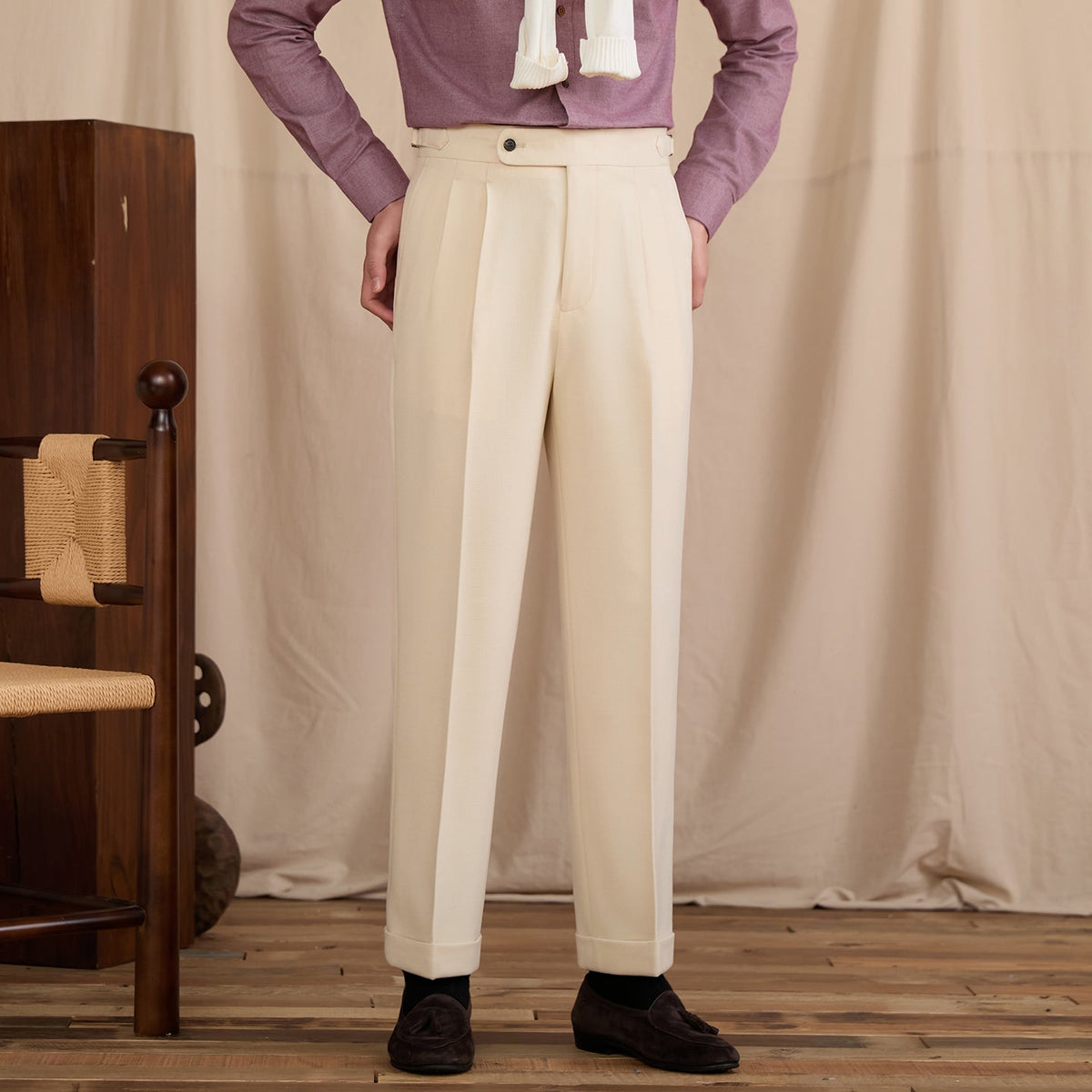 Men's Parma High Waisted Trousers