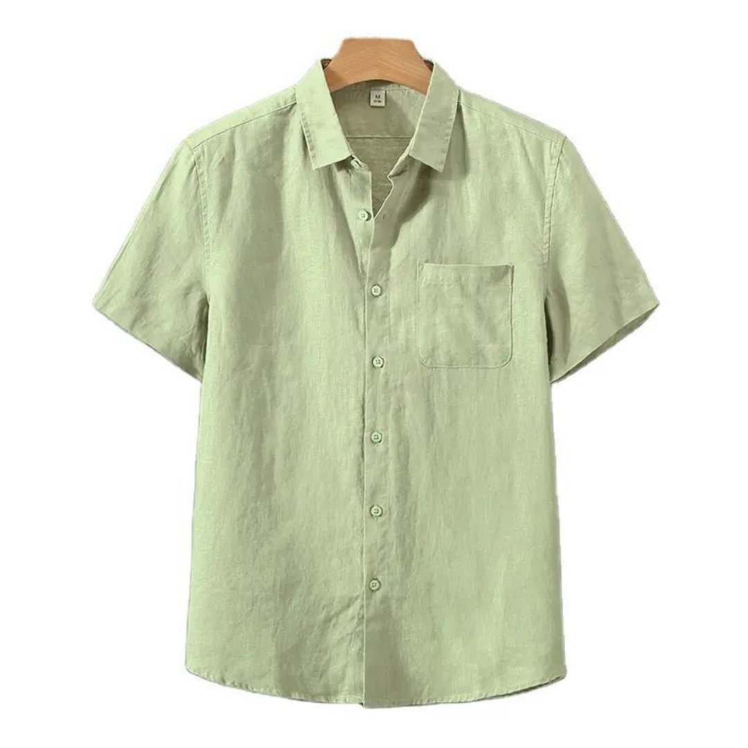 Men’s Linen Short Sleeve Shirt