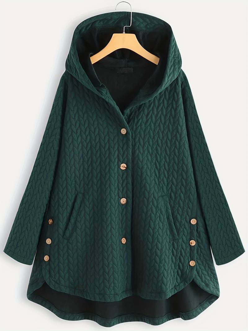 Women's Warm Winter Jacket, Elegant Design, Slim Fit