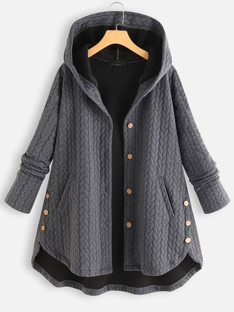 Women's Warm Winter Jacket, Elegant Design, Slim Fit
