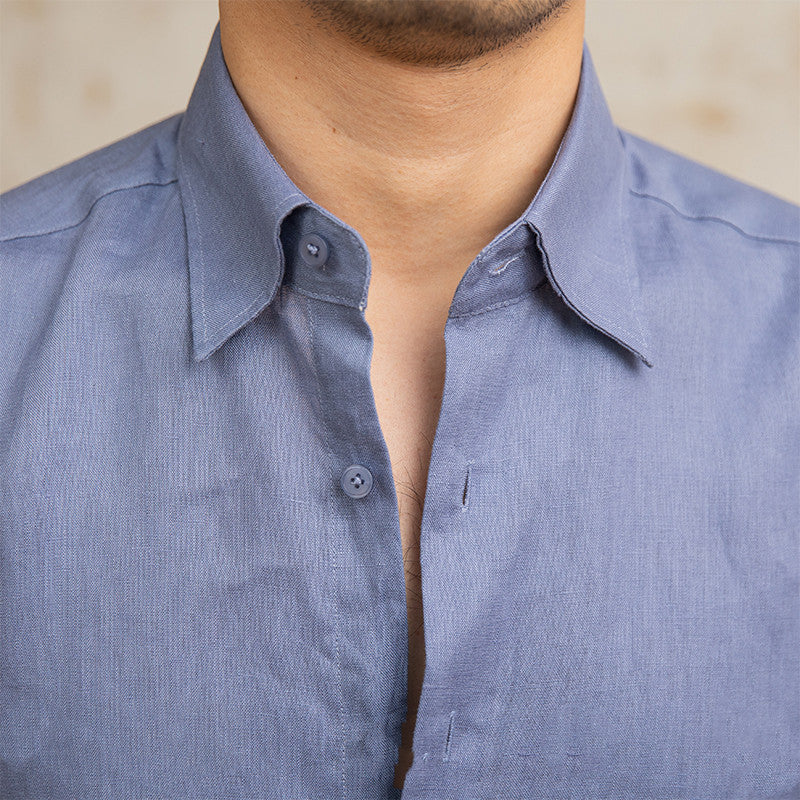 Men’s Linen Long Sleeve Shirt