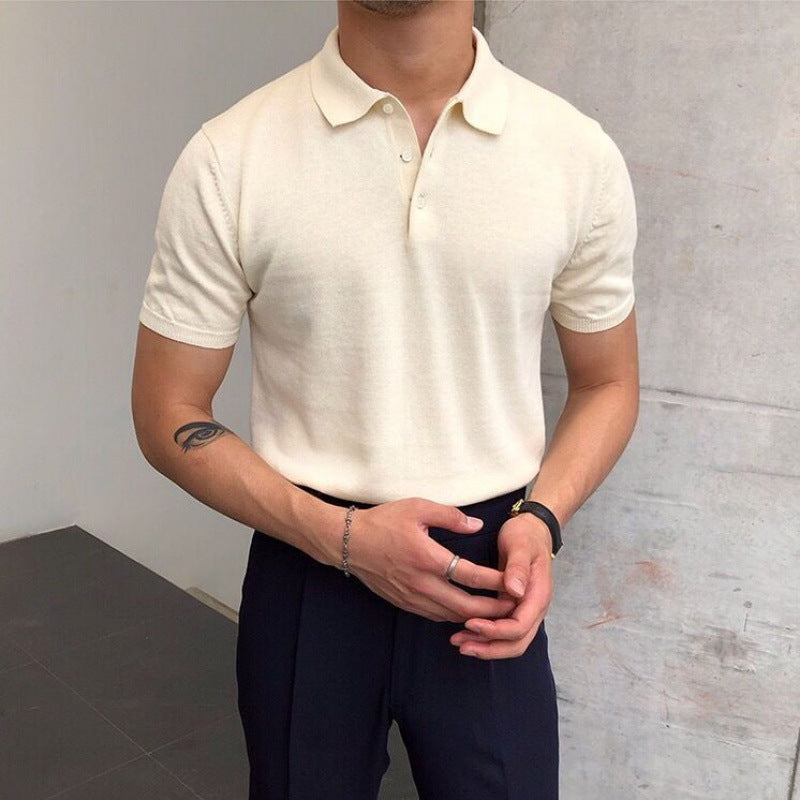 Men’s Soft Touch Knit Polo Shirt