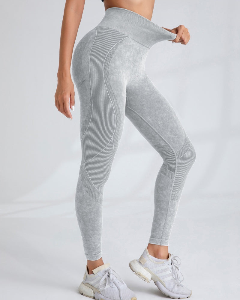 Women’s High-Waist Seamless Yoga Leggings, Quick-Drying, Slim Fit Sports Pants