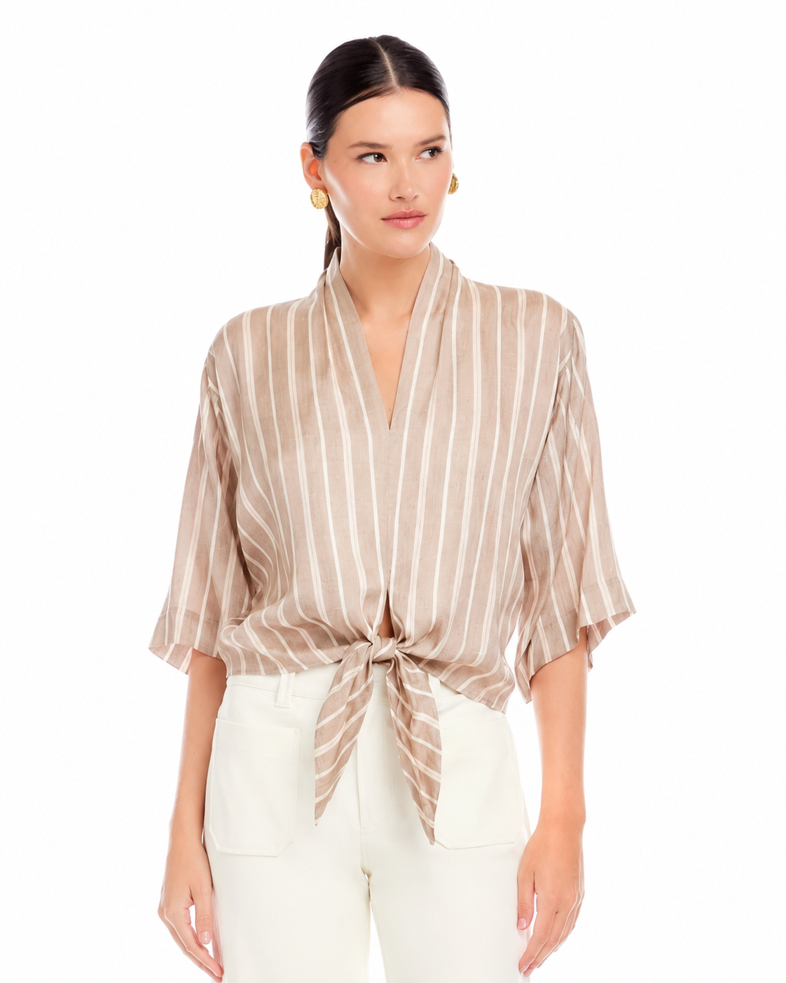Women’s Tie-Front Blouse