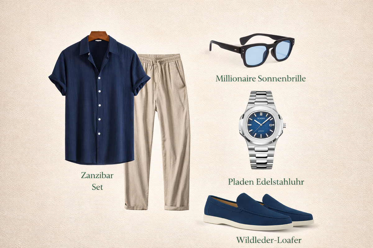 Men's Deep Indigo SET