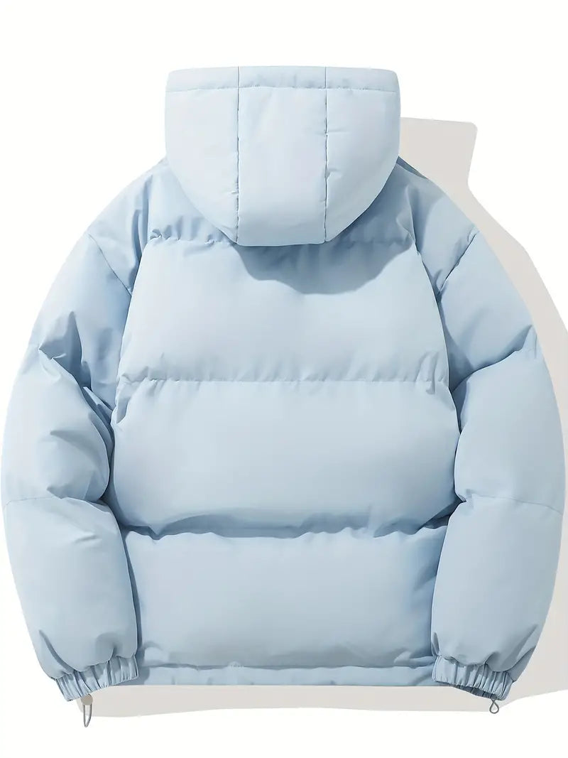 Women's Quilted Winter Jacket, Padded Warm Coat, Classic Fit, Insulated Winter Outerwear