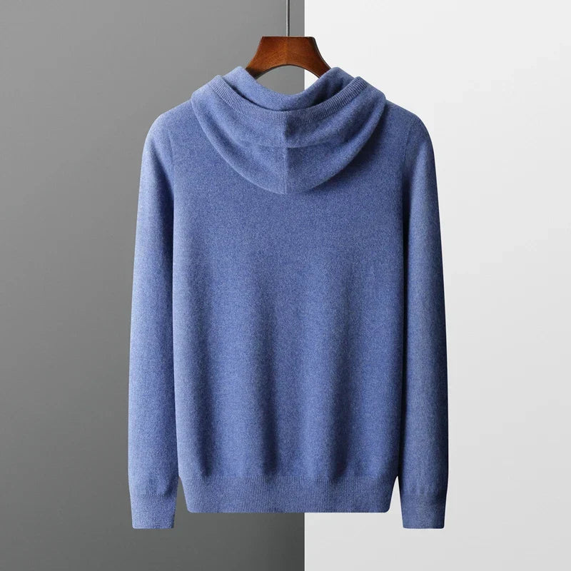 Men’s Cashmere Hooded Sweater