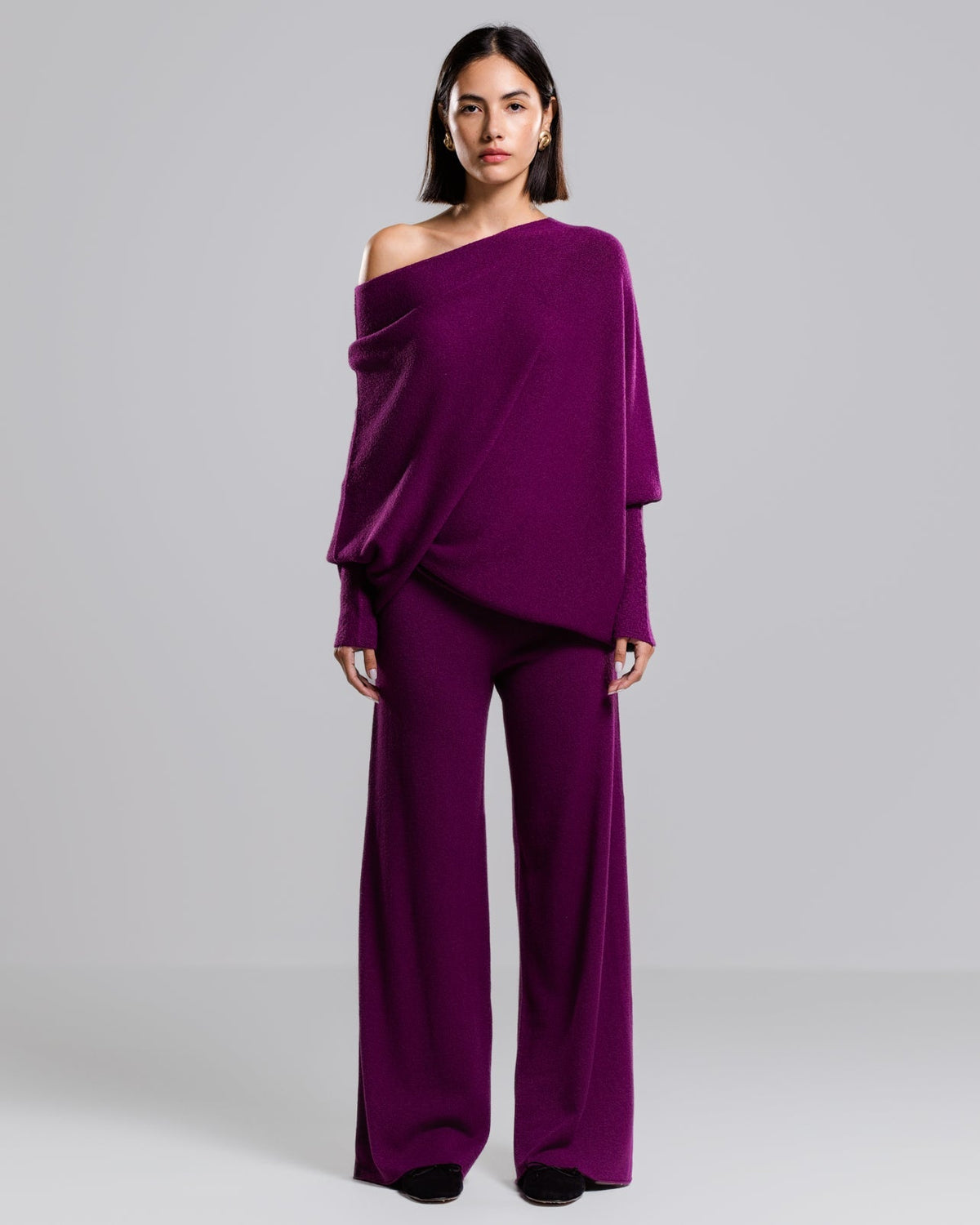 Women's Violet Pull-On Pants