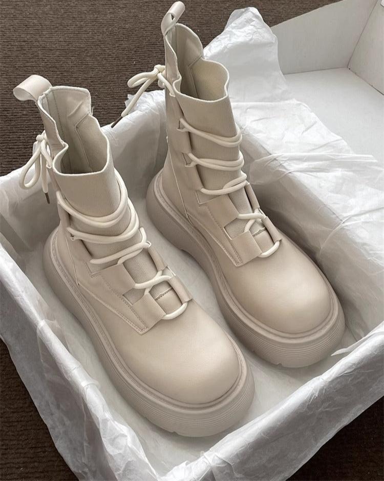 Women’s Winter Boots, Lined, Non-Slip, Warm Synthetic Leather Outdoor Boots