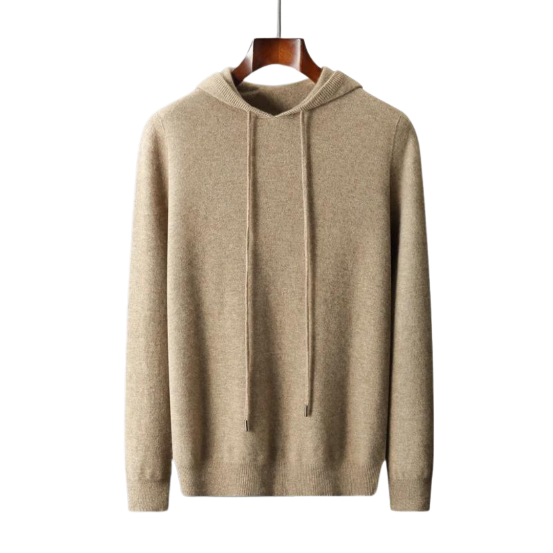 Men’s Cashmere Hooded Sweater