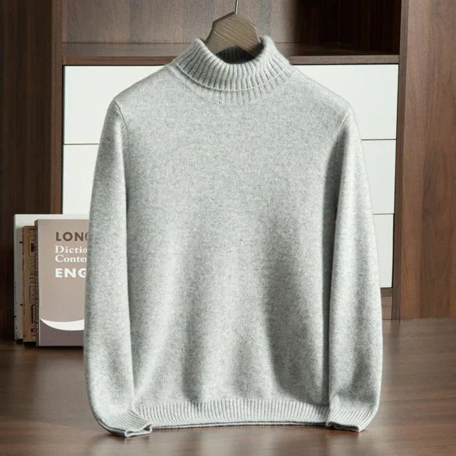 Men’s Cashmere Turtleneck Sweater
