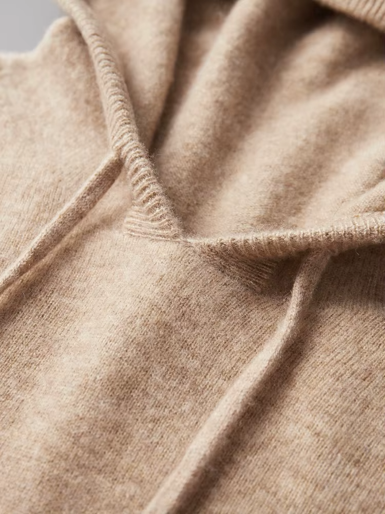Men’s Cashmere Hooded Sweater