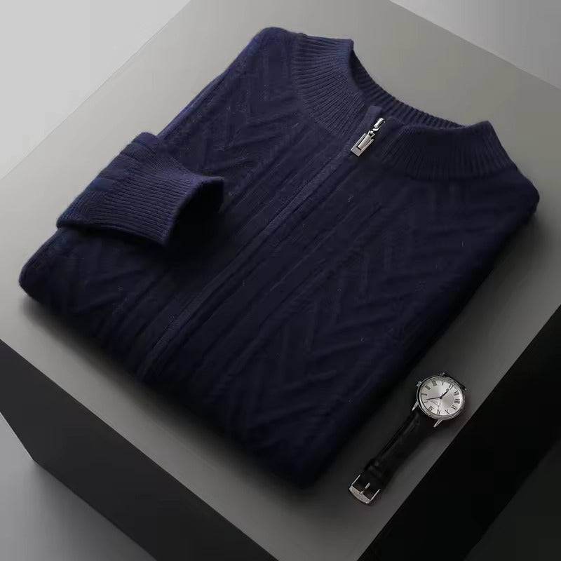 Men’s Cashmere Patterned Vest