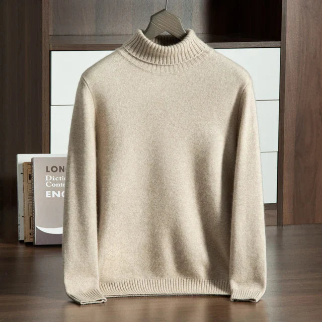 Men’s Cashmere Turtleneck Sweater