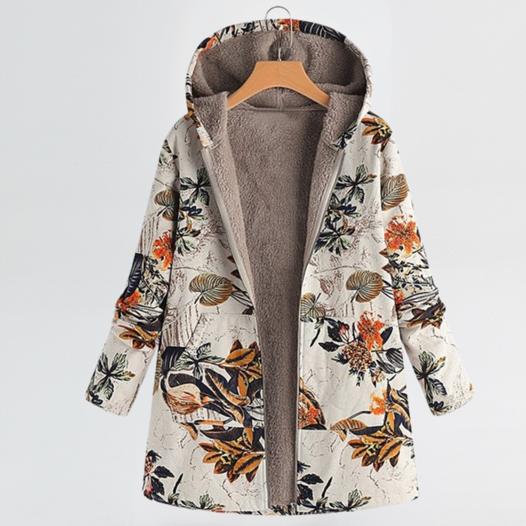 Women’s Vintage Floral Print Jacket